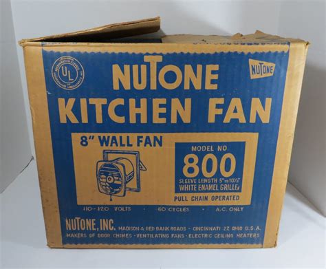 A <b>NuTone</b> bathroom <b>fan</b> uses a removable motor to draw air from its intake louver and expel the air out its <b>exhaust</b> port. . 1950 nutone exhaust fan